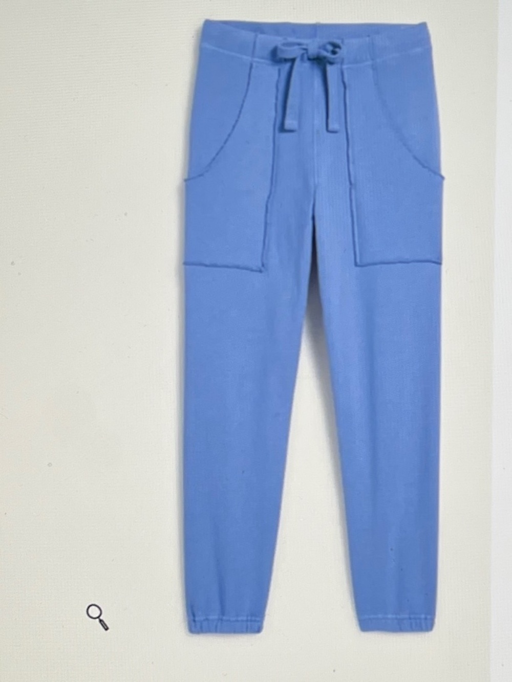 FRANK & EILEEN S Eamon Jogger Tripe Fleece Sweatpants Frost (Light Blue) Size S